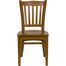 HERCULES Vertical Slat Back Wood Chair with Cherry Finish - XU-DGW0008VRT-CHY-GG