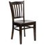 HERCULES Vertical Slat Back Wood Chair with Walnut Finish - XU-DGW0008VRT-WAL-GG