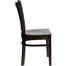 HERCULES Vertical Slat Back Wood Chair with Walnut Finish - XU-DGW0008VRT-WAL-GG