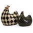 Herrick Black and White Chickens (Set of 2) - IMAX - 19095-2