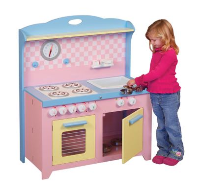 Hideaway Playtime Kitchen in Multi - Guidecraft - G97272