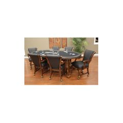 High Stakes 7pc Oval Game Set - American Hertiage - AH-100709SD-1