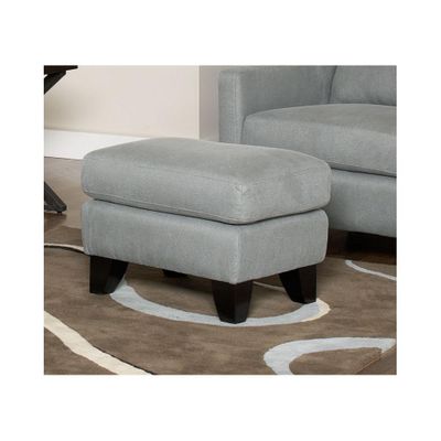 Hilton Mist Leather Ottoman - Largo - LARGO-ST-F2540-404