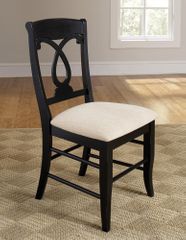 Holland Pineapple Back Dining Side Chair - Set of 2 - 103822BLK