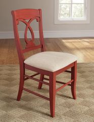Holland Pineapple Back Dining Side Chair - Set of 2 - 103822RED