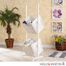 SEI 2-Tier Basket Storage - White