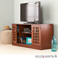 Holly & Martin Akita 50" TV / Media Stand - Brown Mahogany