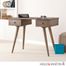 SEI Leo Desk - Burnt Oak