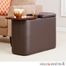 SEI Entertainment Companion Table - Caf Brown