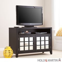 SEI Marston TV/Media Stand - Black