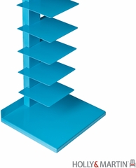 Holly & Martin Heights Book / Media Tower - Berry Blue