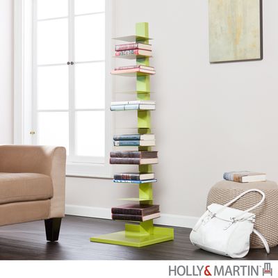 Holly & Martin Heights Book / Media Tower - Lime Green