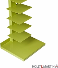 Holly & Martin Heights Book / Media Tower - Lime Green