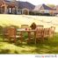 SEI 9 Piece Teak Dining Set