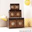 SEI Arabesque 3pc Trunk Set