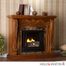 SEI Cardona Gel Fuel Fireplace - Walnut