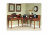 Home Office Desk Collection in Warm Oak