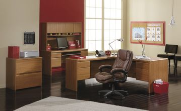 Home Office Furniture Desk Set 2 - Northfield Collection - Bush Office Furniture - NF-OSET-2