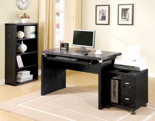 Home Office Furniture Desk Set in Black - Coaster
