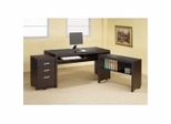 Home Office Furniture Set in Cappuccino - Coaster