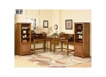 Home Office Furniture Set in Soft Mahogany - Jamaican Bay