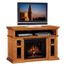 Home Theater Electric Fireplace by Classic Flame in Premium Oak - Pasadena - 28MM468-O107