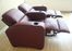 Home Theater Seating - 2 Piece Set in Burgundy - HT638-2SEAT-BUR