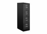 Hon 4-Drawer Letter File Cabinet- Black - HON514PP