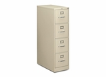 Hon 4-Drawer Letter File Cabinet- Putty - HON214PL