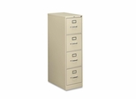 Hon 4-Drawer Letter File Cabinet- Putty - HON514PL