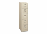 Hon 5 Drawer File Cabinet in Putty - HON315PL