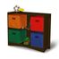 Horizontal Bookcase in Espresso Brown - RiverRidge - 02-028