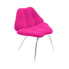 Hot Pink Smooch Chair - Lumisource