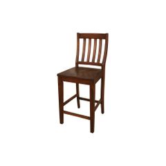 Hyden 24" Stool in Suede - Set of 2 - American Hertiage - AH-700200SD