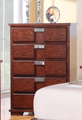 Hyland Dark Cherry Drawer Chest - 202245