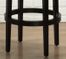 Igloo 26" Swivel Barstool in Brown Microfiber / Ebony - Armen Living - LCIGBAMFBR26