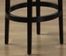 Igloo 26" Swivel Barstool in Red Microfiber / Ebony - Armen Living - LCIGBAMFRE26