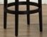 Igloo 30" Swivel Barstool in Creme Microfiber / Ebony - Armen Living - LCIGBAMFCR30