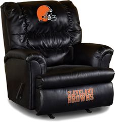 Imperial International Cleveland Browns Leather Big Daddy Recliner