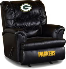 Imperial International Green Bay Packers Leather Big Daddy Recliner