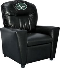 Imperial International New York Jets Faux Leather Kids Recliner