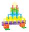 Interlox Building Set - 96 Pcs in Multi Color - Guidecraft - G16835