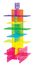 Interlox Building Set - 96 Pcs in Multi Color - Guidecraft - G16835