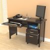 Inval SoftForm Espresso Computer Desk