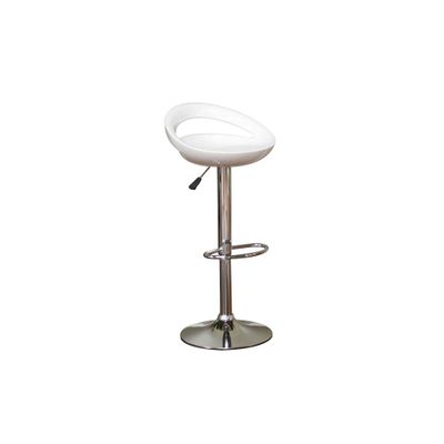 Isis Adjustable Swivel Stool in Chrome - American Hertiage - AH-130885WH