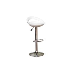 Isis Adjustable Swivel Stool in Chrome - American Hertiage - AH-130885WH