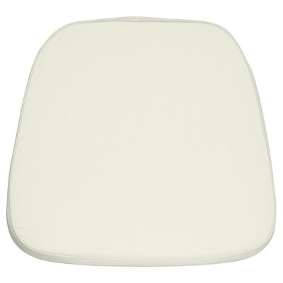 Ivory Chiavari Chair Cushion for Wood / Resin Chiavari Chairs - LE-L-C-WHITE-GG