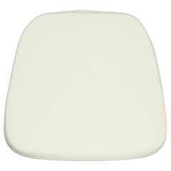 Ivory Chiavari Chair Cushion for Wood / Resin Chiavari Chairs - LE-L-C-WHITE-GG