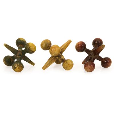 Jack's Cast Iron Jacks (Set of 3) - IMAX - 12859-3