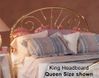 Jackson Eastern King Size Metal Headboard - 1071